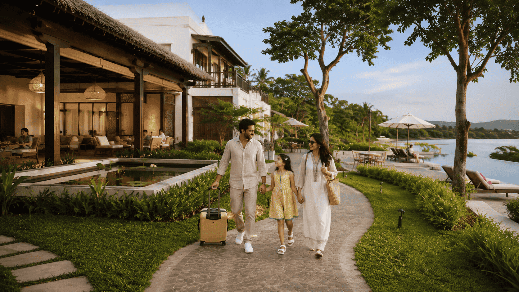 Resort and hospitality setting